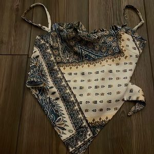 bandanna top
